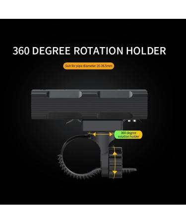 4000 Lumen Rechargeable Bicycle Light Set | Waterproof Front and Back Bike Lights with Taillight for Night Riding - Buy Online on SooperMarket.com