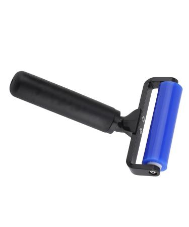 Reusable Lint Roller Lint Rollers Blue Long Time Use Silicone Dust Removal Roller Floor Lint Roller for Dander Dust Fiber Rubber Powder Removal (4 Inches 20W) Genericghe34kmz68-11