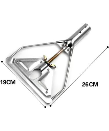 Warmhm 3pcs Glass Cleaning Scraper Replacement Mop Parts Mop Base Accessories Triangle Mop Window Cleaner Spray Mop Head Replacement Mop Base Refill Floor Mop Parts Wax Mop Iron Strip - Buy Online on SooperMarket.com