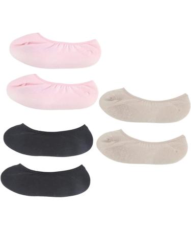 minkissy 1 Pair Gel Socks Ankle Socks Anti-Crack Socks Low-Cut Socks Heel Moisturizing Socks Miss - Buy Online on SooperMarket.com