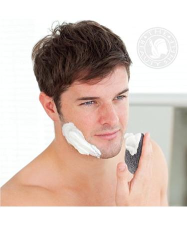 Konjac Facial Sponge Set - 100% Natural Exfoliating Scrub for Sensitive Oily & Acne-Prone Skin - Includes 2 Charcoal Sponges - Buy Online on SooperMarket.com