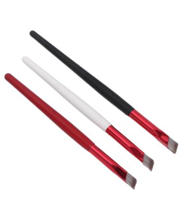 Angled Eyebrow Brush Set - 3 Professional Makeup Tools for Precise Brow Application - Shop Internationally - Buy Online on SooperMarket.com