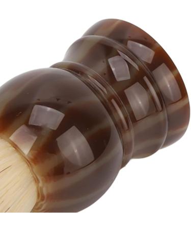 Premium Quick Drying Shaving Brush for Men - Easy to Clean Hair Razor Brush with Curved Handle | Ideal for Home & Salon Use - Buy Online on SooperMarket.com