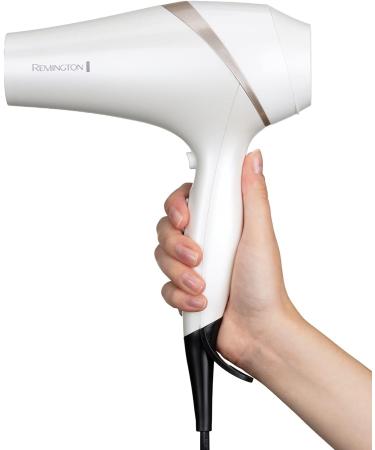 Remington Hydraluxe Hair Dryer with Moisture Lock Conditioners - AC8901 White - Buy Online on SooperMarket.com