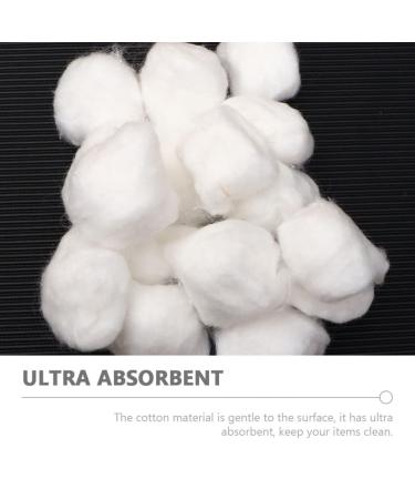 FOMIYES 400Pcs Pure Cotton Balls - Disposable & Absorbent for First Aid, Cleaning Jewelry, Phone, Eyeglass, Camera Lenses & Screens - Buy Online on SooperMarket.com