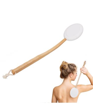 Lotion Applicator for Back Feet 6 Replaceable Pads with 1 Long Handled Back Lotion Applicator for Elderly Women Apply Cream Medicine Skin Cream Moisturizer Sunscreen Tanner