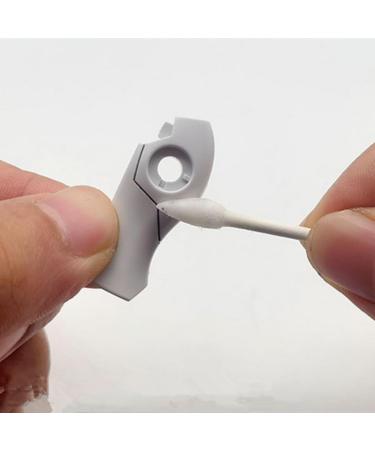 100PCS Double Ended Cotton Swabs - Ideal for Model Craft Cleaning & Storage Case - Best Quality for Crafting & Precision - Buy Online on SooperMarket.com