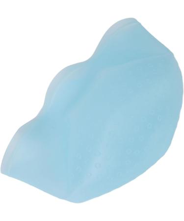Hair Dye Cap Silicone Hair Highlighting Cap Punching Reusable Convenient Use with Hook Needle for Hair Salon (Blue) - Buy Online on SooperMarket.com