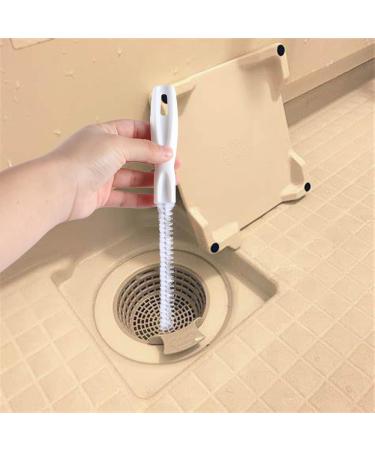 Vctitil 2pcs Sink Pipe Dredger - 17.7inch Universal Kitchen Cleaning Brush & Hair Cleaner for Anti-Clogging Drain - Toilet Dredge Pipe Solution - Buy Online on SooperMarket.com