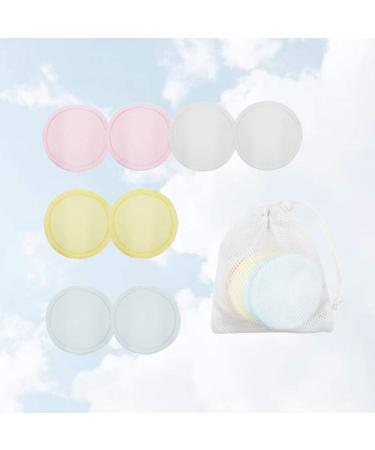 Milisten 8Pcs Reusable Bamboo Makeup Remover Pads - Eco-Friendly Cotton Rounds for Face & Nail Polish - Washable Facial Towels - Buy Online on SooperMarket.com
