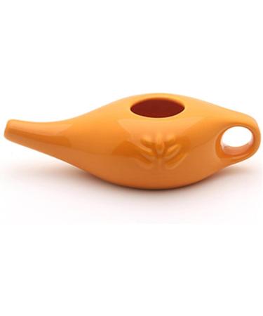 250ml Ceramic Pot Nose Cleaning Pot for Removes Nose Washing Green 19x9x6cm - Buy Online on SooperMarket.com