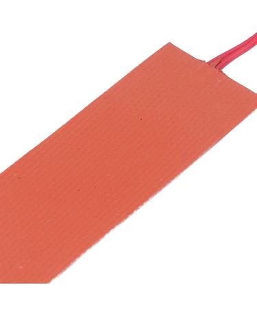 4pcs Silicone Rubber Heating Pad - 12V 20W Heating Mat for Industrial Equipment | Durable & Efficient Heating Solution - Buy Online on SooperMarket.com