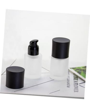 Housoutil 2pcs Liquid Foundation Press Bottle Cosmetic Essence Travel As Shown 10.50X3.90X3.90CM - Buy Online on SooperMarket.com