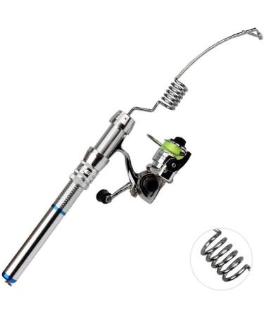 Leikance Ice Fishing Rod & Spinning Reel Set | Portable Winter Fishing Tackle for International Shipping - Buy Online on SooperMarket.com