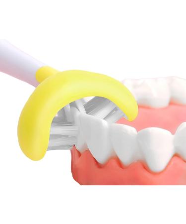 FOREVIVE Toddler Toothbrush 3 Side Kids Tooth Brush Baby Toothbrush with Soft Bristles Soft and Gentle for Complete Tooth and Gum Care - Buy Online on SooperMarket.com