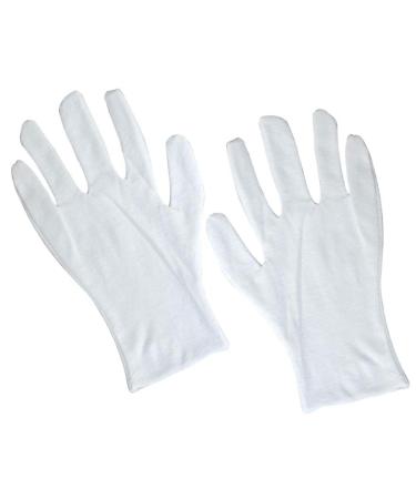 Healeved 18 Pairs White Work Gloves Cotton Gloves Cotton Work Gloves Factory Gloves Lengthen White Gloves - Buy Online on SooperMarket.com