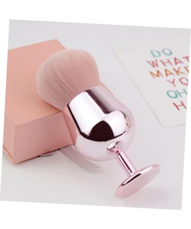 Buy Didiseaon Blush Brush - Travel Makeup Brush for Highlighter & Setting | Fluffy Fiber Wool Tool in Miss Hebei Pink - Buy Online on SooperMarket.com