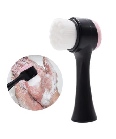 Premium 2-in-1 Silicone Face Exfoliator Brush - Manual Face Cleansing & Scrubber for Radiant Skin - International Shipping Available - Buy Online on SooperMarket.com