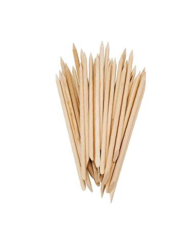 U-K 20 pcs Cuticle Pusher Nail Art Cuticle Orange Wood Sticks for Cuticle Removal Manicure Manicure Instrument Nice