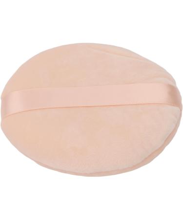 Powder Puff Wet and Dry Washable Soft Swansdown Large Round Loose Powder Puff for Makeup (Skin Color) - Buy Online on SooperMarket.com