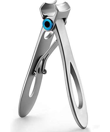 KVSERT 2X Nail Clipper Set Thick Toenail & Fingernail Cutter with Wide Opening Stainless Steel Kit for Men & Women Silver - Buy Online on SooperMarket.com