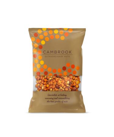 C Cambrook Extraordinary Nuts Mix 17 - Baked and Salted Peanuts and Almonds Mixed with Giant Chilli Corn Vegan Gluten Free High Protein Nutritious Snack Premium Nuts Share Bag 3 X 900g