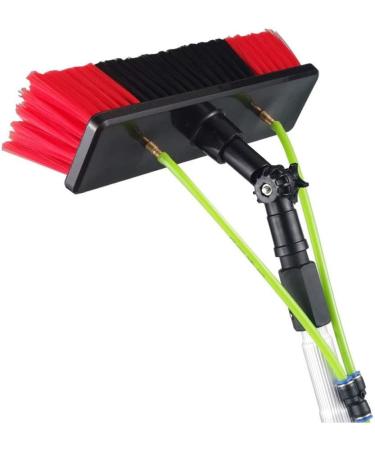 photovoltaic cleaner window cleaning pole 4M-12MExtension Pole Squeegee Window Washer Combo Telespole for Window Cleaning Pole Water Brush Extendable Cleaner Conservatory Roof/6M 35cm Brush Head 8M/27FT - Buy Online on SooperMarket.com