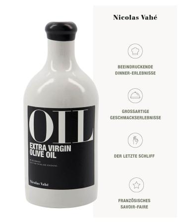 Nicolas Vah Cold Pressed Olive Oil 500ml | Flavored Extra Virgin Olive Oil for Gourmet Cooking & Roasting | Premium Quality Olive Oil - Buy Online on SooperMarket.com