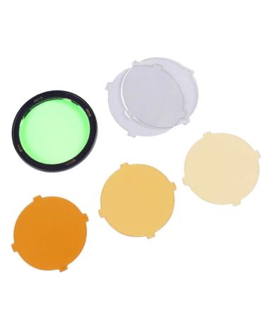Godox AK-R16 Color Filter Plate Set, Compatible with Godox V1 Flash Series, V1-S, V1-C, V-1N, use with Godox H200R Round Flash Head, AD200 Pro, AD200