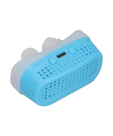 Anti Snoring Devices Nasal Dilator Food-Grade Silicone for Man and Woman(Blue Pisa Leaning Tower Type)