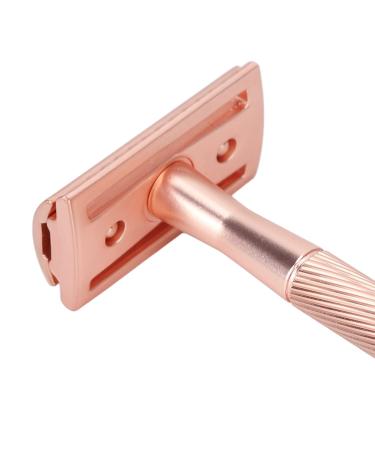 Double-Sided Copper Razor - Portable & Washable Barber Tool | Shop Internationally - Buy Online on SooperMarket.com