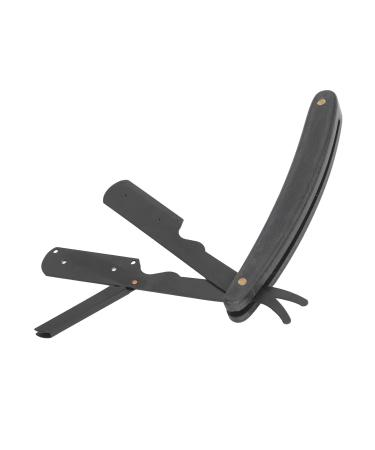 Buy Stainless Steel Manual Beard Blade Holder with Wooden Handle | Perfect for Home Facial Care - Buy Online on SooperMarket.com