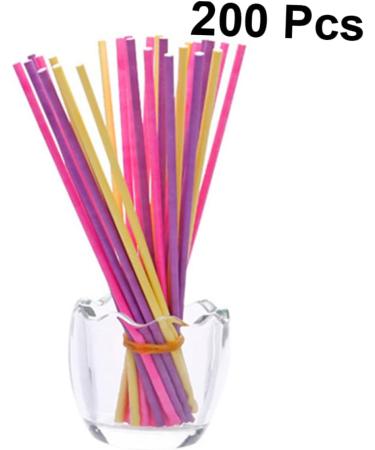 PRETYZOOM 200pcs Cake Sticks Cotton Paper Sticks Sucker Sticks Cake Supplies Cookie Sticks Cake Accessories Candy Wrappers Accessories Lollipops 15c Solid Chocolate Stick - Buy Online on SooperMarket.com