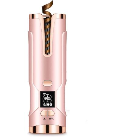 Upgraded Cordless Automatic Curling Iron - Portable Hair Curler with 6 Temperatures & Timers 5000mAh Rechargeable Battery - Buy Online on SooperMarket.com
