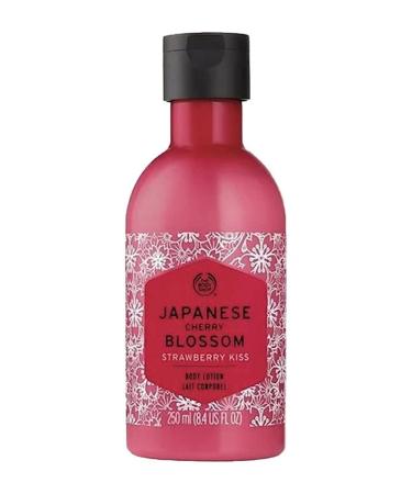 The Body Shop Japanese Cherry Blossom Strawberry Kiss Body Lotion 250ml
