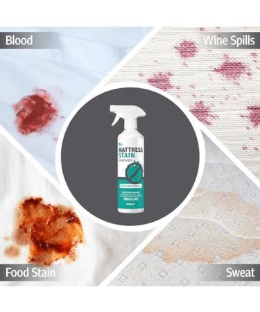 Mattress Stain Remover 500ml - Extra Strong Oxygen-Based Formula Safe for Organic Stains Spray & Leave Non-Damaging User-Friendly Application - Buy Online on SooperMarket.com