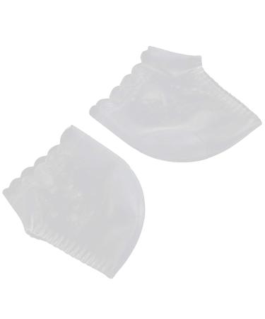 Moisturizing Gel Jersey Socks for Dry Cracked Feet - Silicone Heel Cushion Inserts for Men & Women - Buy Online on SooperMarket.com