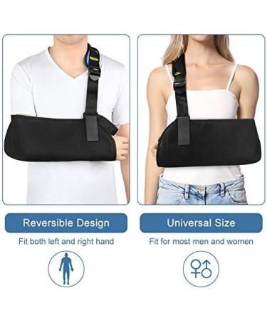 Adjustable Arm Shoulder Immobilizer with Breathable Mesh - Ideal for Injury Recovery - Buy Online on SooperMarket.com