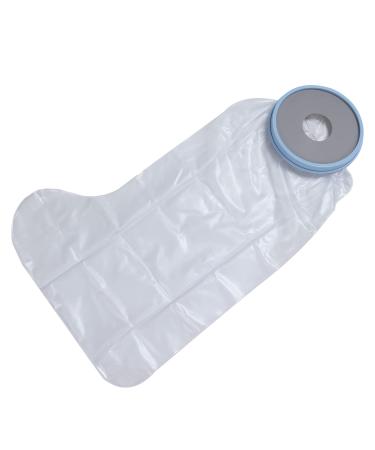 Wound Cover Protector Watertight Reusable Shower Leg Cast Sleeve Bag for Half Leg Wrist Fingers(Adult N-2104)