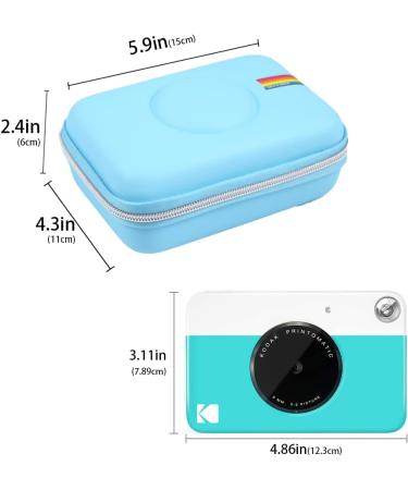 Leayjeen Blue Camera Case for Kodak Printomatic/Smile Instant Camera (Case Only) - Buy Online on SooperMarket.com
