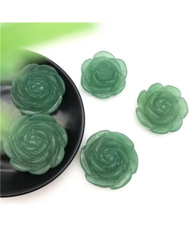 1 Pack Natural Urine Rose Flower Hand Carved Crystal Flower Stone Beautiful Crystal Home Goods - Buy Online on SooperMarket.com