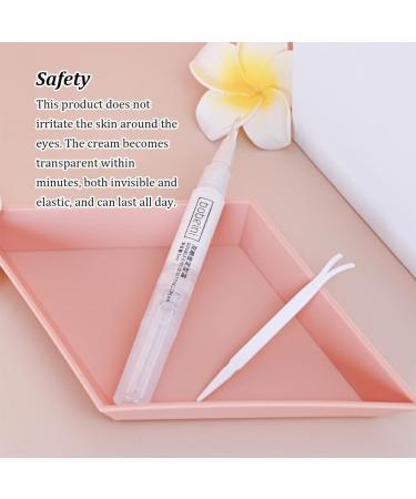 Dajidafu 3ps Double Eyelid Shaping Glue Natural Traceless Waterproof Gluewater Makeup Supplies Instant Big Eye Lifting Tool - Buy Online on SooperMarket.com