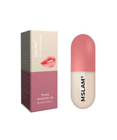 5ml Plumper Heathly Enhancer Gloss Care Lip Lip Lip Fuller Plumper Extreme Lipstick Plump It (Multicolor One Size) One Size Multicolor