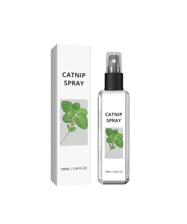 Herbal Cat Joy Spray Herbal Cats Catnip Spray for Cats Scratching Spray Mist Herbal Cats Spray Transparent Cats Behaviour Spray Space for Your Cats 100ML (1PC)