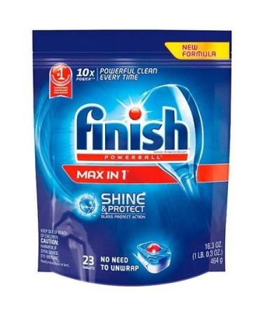 Finish Powerball Max in 1 Dish Detergent 23 Tablets