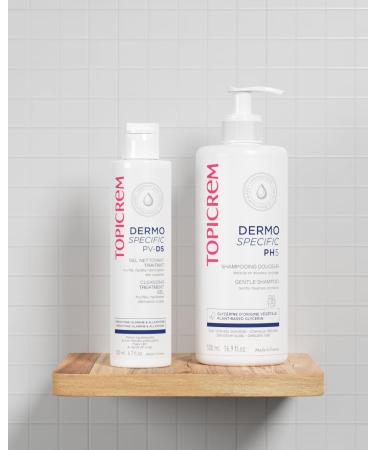 Buy Topicrem PV Cleansing Gel 200 ml - Gentle Hydrating Cleanser | International Shipping Available - Buy Online on SooperMarket.com