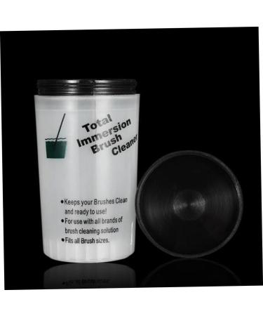 Nail Art Brush Cleaner Cup Immersion Brush Cleaning Bottle with Multiple Size Slots Brush Cleaning Cup - Buy Online on SooperMarket.com
