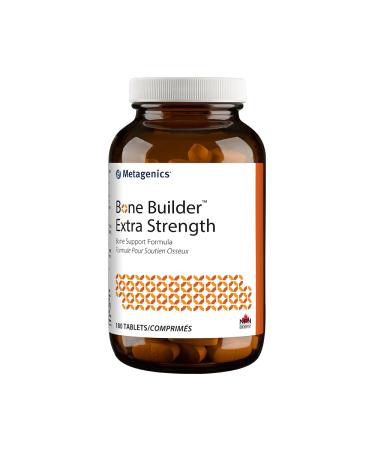 Metagenics - Bone Builder Extra Strength - Bones and Teeth Support with Calcium and Phosphorus - 180 Tablets