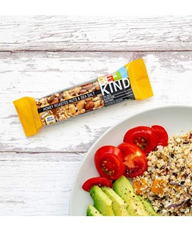 Buy Bekind Honey Cereal Bar | Gluten Free Healthy Snack | Honey Roasted Nuts & Sea Salt | 3 x 30g Pack | International Shipping Available - Buy Online on SooperMarket.com