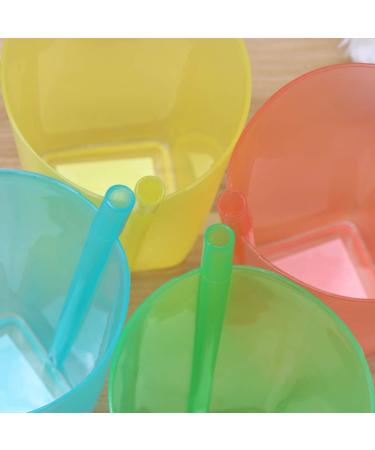 MAGICLULU 4Pcs Kids Sippy Cups with Built-in Straw - BPA-Free Plastic Containers for Milk and Water (Random Color) - Buy Online on SooperMarket.com